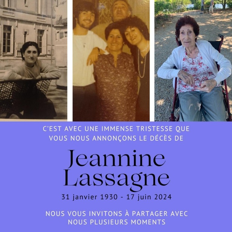 Photo de Jeannine LASSAGNE